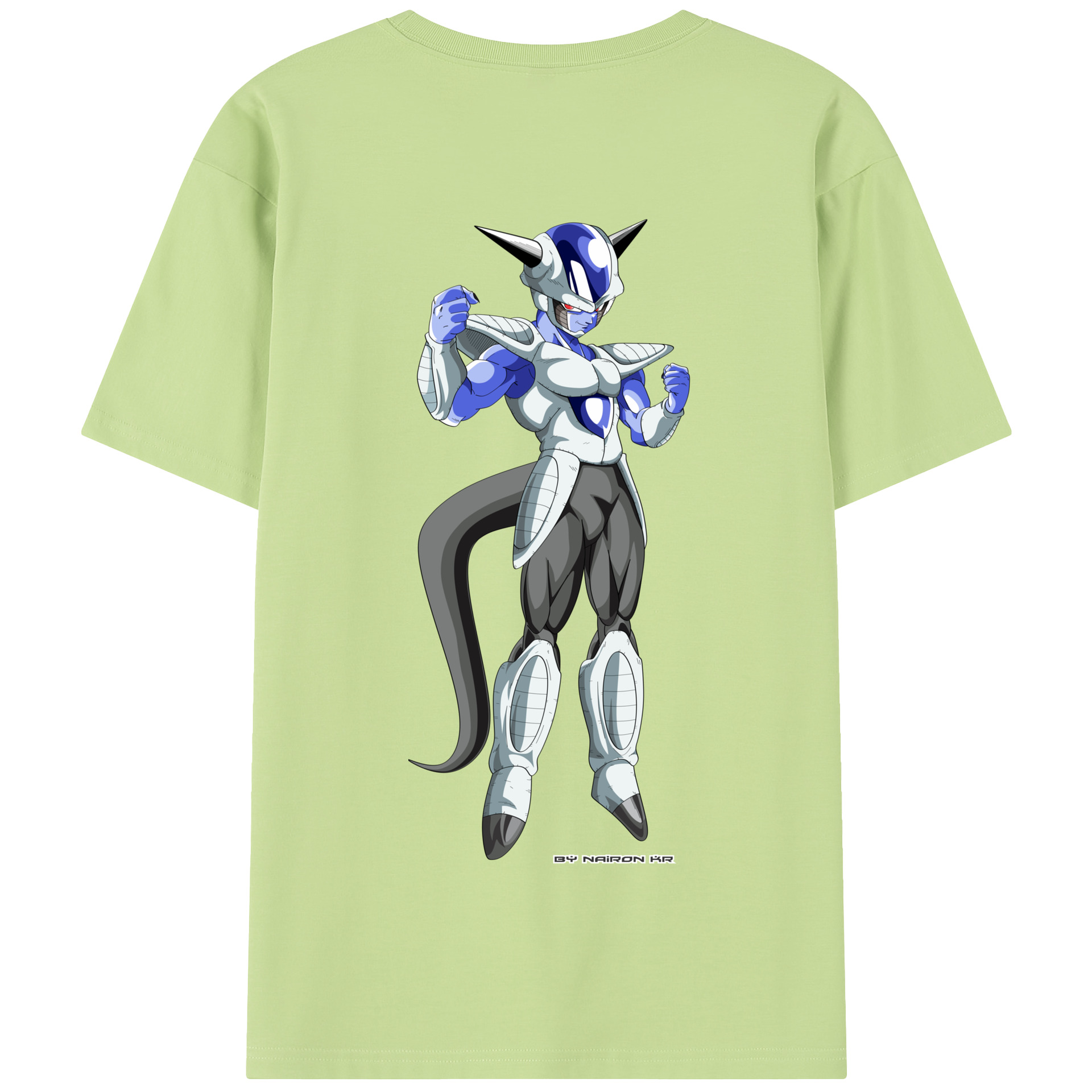 （画像用） ドラゴンボール フリーザ DRAGON BALL Frieza 綿100％半袖Tシャツ（背面プリント）